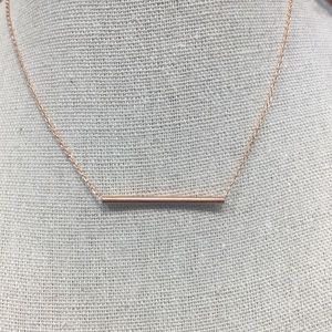 💎DAINTY FLOATING BAR NECKLACE💎